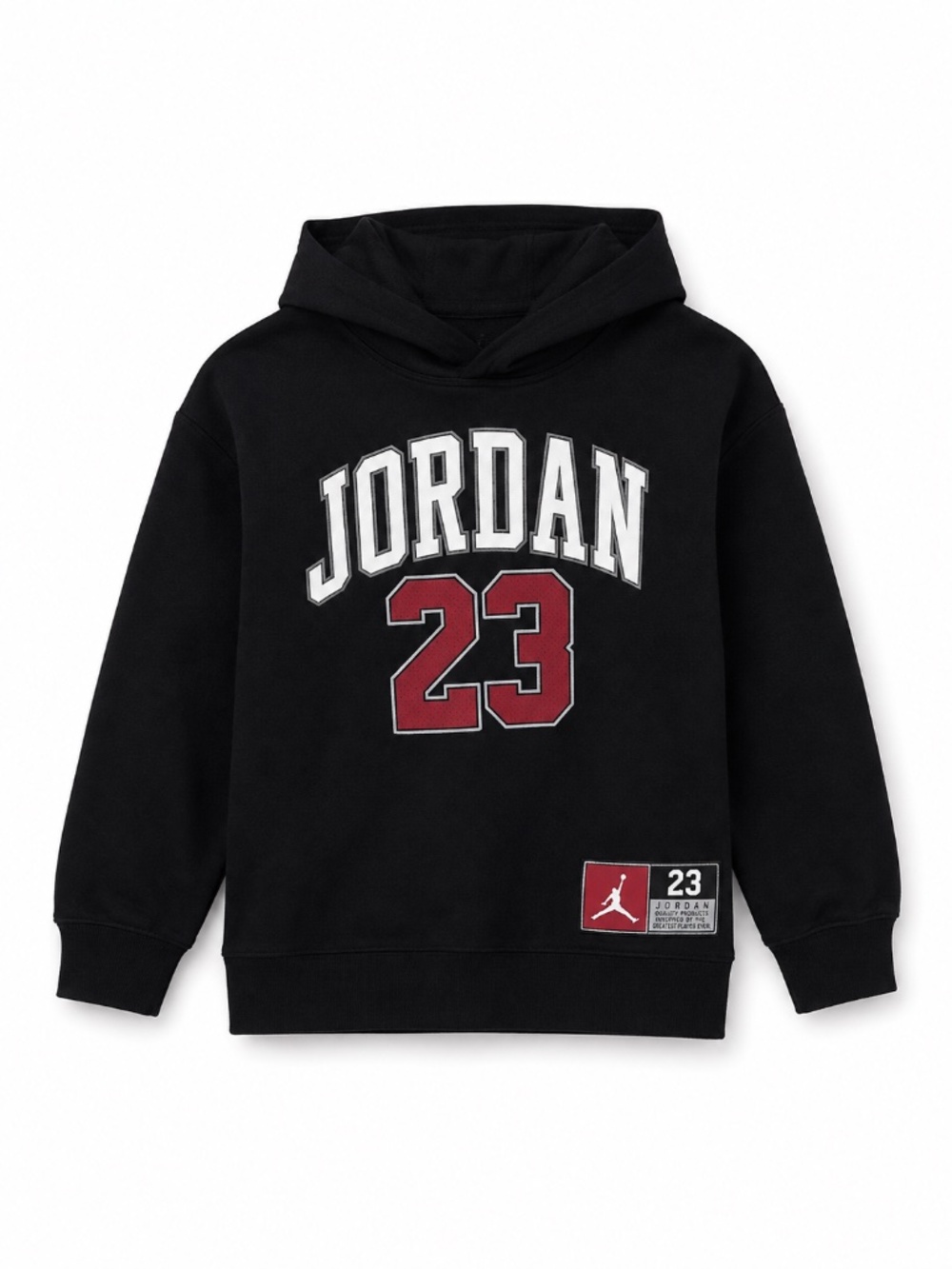 Kids Jordan 23 Black Pullover Hoodie